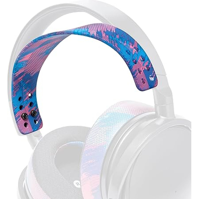 WC HeadbandZ Maxwell - Improved Silicone Headband for Audeze Maxwell by Wicked Cushions - Improved Flexibility, Comfort and Style with Matching Ear Pad Designs | Speed Racer