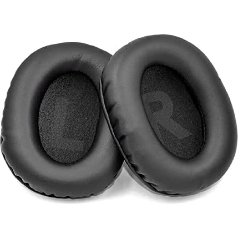 Yaowanguan Ear Pads Replacement Pads for Logitech G Pro/G Pro X/G PRO X 2 Gaming Headsets, Protein PU Leather Black Repair Headphones Earmuffs/Ear Protection/Ear Cups 1 Pair