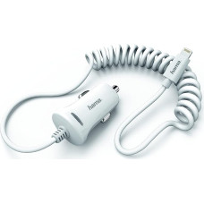 Hama 178263 Auto Car Mobile Phone Chargers ( – Mobile Phones, Smartphone, Car Charger, White Thermal, Contact, White)