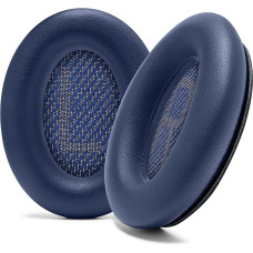 WC Wicked Cushions Extra Thick Replacement Ear Pads for Bose QC45 (QuietComfort 45) Headphones | Midnight Blue