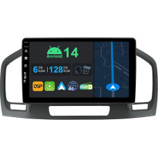 YUNTX 9 Inch Android 13 Car Radio with Sat Nav for Opel Vauxhall Insignia 2008-2013 | Octa Core | 6GB 128GB | Built-in 4G LTE | CarPlay & Android Car | DSP | DAB | QLED | Dual Band WiFi | Bluetooth