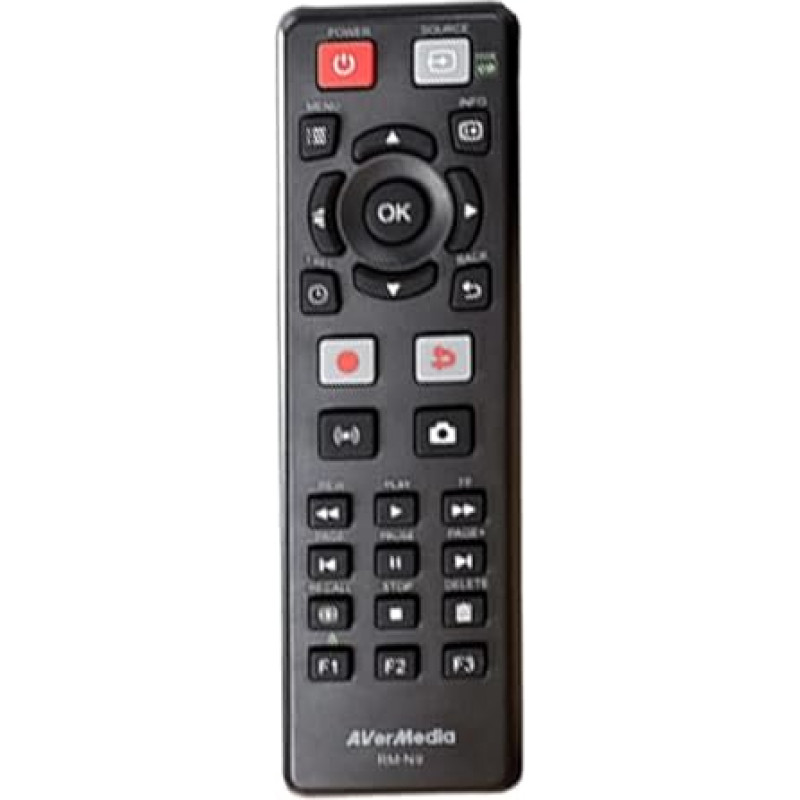 AVerMedia EzRecorder ER330/ER330G Remote Controller