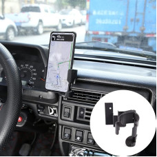 DIYUCAR For Lada Niva Black Car Phone Holder GPS Navigation Support Drinks Cup Bracket For iPhone Huawei Xiaomi Samsung Smartphone