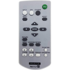 Leankle Remote Control RM-PJ6/ RM-PJ8 for Sony VPL-CS21, VPL-DX10, VPL-DX11, VPL-DX15, VPL-ES7, VPL-EW7, VPL-EX130, VPL-EX7, VPL-EX70, VPL-MX20, VPL-MX25, VPL-TX7 VVPL-TTX70, VPL-SW526CM