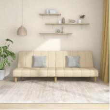 SKM sofa 2-Sitzer Creme Stoff,Möbel,Sofos,Creme,23.35KG,375829