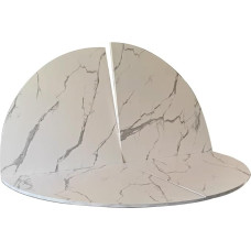 Runde Holztischplatte - 120 cm bis 240 cm Durchmesser, faltbares Design, einfach zu verstauen, Ersatz für runden Tisch, ideal für verschiedene Anlässe, keine Beine im Lieferumfang enthalten