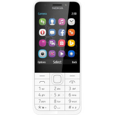 Nokia 230 Dual SIM Smartphone (7.11 cm (2.8 Inch), 16MB, 2 Megapixels, Operating System Series 30+), Nokia 230