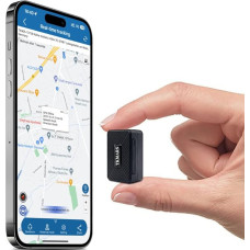 GPS Tracker TK913, Small Real-Time Tracking Device, Multi-Alarm Asset Protection for Car, Suitcase, 1500 mAh Battery, Waterproof, Magnetic, GPS/GSM Transmitter with Free APP/Web Platform without