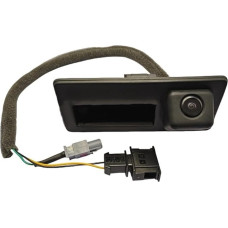 SPORTARC Automobilinė galinio vaizdo kamera, skirta Tiguan 2010-2019 m., suderinama su OEM 1080P CCD CMOS plačiu kampu, tiesiogiai pritaikyta su OEM jungtimi