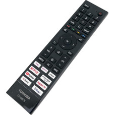 Original Ersatz-Sprachfernbedienung für Toshiba CT-8575, kompatibel mit RC45261 UV2F 43UV2F53DB 50UV2F53DB 4K VIDA UHD Freely TV