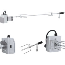 Royal Catering Elektrinis besisukantis iešmas, skirtas 2 apsukų per minutę kepsninėms 105 cm