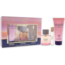 Guess Guess 1981 Los Angeles moterims, 3 dalių dovanų rinkinys, 3,4 oz, 3,4 oz tualetinis vanduo, 7 oz tualetinis vanduo, 7 oz kūno losjonas