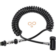 Demeras Paintball Tube Paintball Marker Remote Coil Cylinder Connection Valve Hose Corrugated Hose for HPA CO2