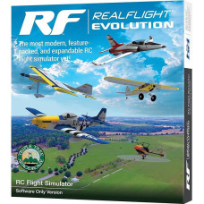REALFLIGHT Evolution RC skrydžio simuliatoriaus programinė įranga