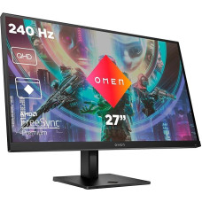 HP OMEN 27qs žaidimų monitorius - 27 colių ekranas, QHD ekranas, 240 Hz, 