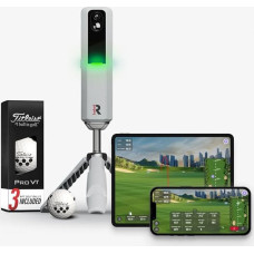 Rapsodo Unisex - Adult PROV1 Golf Launch Monitor, Black, Small