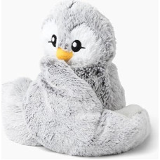 HUGIMALS Hugarounds Pax The Penguin Pliušinis kaklo ir pečių apklotas Mikrobangų krosnelėje Raminantys, patogūs apkabinimai, skirti savęs priežiūrai ir atsipalaidavimui Be kvapo, skirti 2+ metų amžiaus vaikams