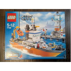 LEGO City 7739 Pakrančių apsaugos patrulinis laivas ir bokštas