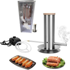 Šalto dūmo generatorius, dūmų generatorius su siurbliu, šalto dūmo generatorius iš nerūdijančio plieno, šalto dūmo generatorius rūkyklai, dūmų generatorius BBQ šaltam rūkymui, žuvies mėsos sūriui