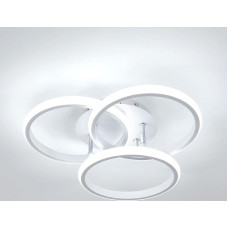 Comely LED Ceiling Light Round Modern 40 cm, 40 W 4500 LM Ceiling Light Bedroom White, Living Room Lamp Cool White 6500 K Ceiling LED Made of Aluminium for Hallway Office Study