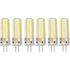 6 vnt GY6.35 LED lemputė 700lm 72 LED diodai LED kukurūzų lemputė pakabinamiems šviestuvams lubų žibintai AC DC 12V, numatytasis nustatymas