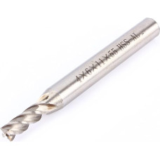 Frezavimo frezos 4 mm greitapjovio plieno 4 griovelių tiesus galinis frezas gręžimo kotas galios frezavimo staklės karbidas aukštyn CNC frezavimo frezos padengtos Tiainu