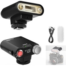 NEEWER Z160 SE fotoaparato blykstė 20Ws GN15 6000±200K blykstė Speedlight Rankinis 1/1-1/128 maitinimas ir S1/S2 režimas 3,7 V/1200 mAh baterija 650 pilnas įkrovimas Suderinama su Canon Nikon Sony Fuji Olympus