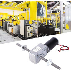 Schneckengetriebemotor, Solides und Robustes Gehäuse, Laufruhige Struktur, Energieeffizient und Widerstandsfähig, Kleine Größe, Aber Ausreichende Leistung, Zahnräder aus