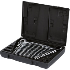 KS Tools 503.4665 GEAR+ Rev šonkaulinių veržliarakčių rinkinys, 12 dalių, 8-19 mm
