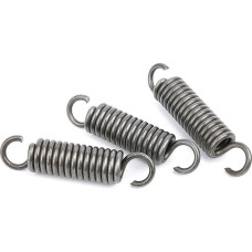 WUSHADEHANS Doppelhakenfedern, Ersatzfedern, Doppelhaken-Federstahl, Drahtdurchmesser 0,7 mm, Außendurchmesser 5 mm, freie Länge 150 mm, 5 Stück(0,7 x 5 x 120 mm)