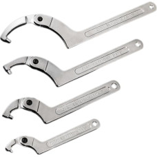 Guihydur Verstellbarer C-Stiftschlüsselsatz, Hakenschlüssel zum Festziehen und Verriegeln Mechanischer Rundköpfe Von Fahrzeugen