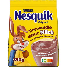 Nestlé Nesquik Original Cocoa-Containing Drink Powder, Ideal for Milkshakes and Hot Drinks, Pack of 1 (1 x 350 g)