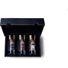 The Pepper Hill * Bio-Kampot pipirų rinkinys 3 x 30 g (juoda, raudona, balta) Stiklinė