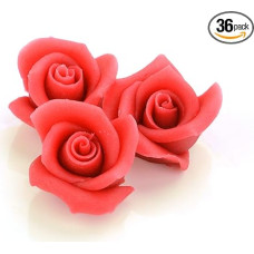 Marzipan Roses Medium Red Pack of 36