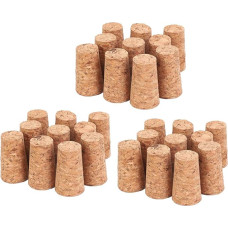 Gvvsjgdbis 30 StüCk Konkūrinis kamštis DIY Kunst Modell BAU 22 x 17 x 35 mm