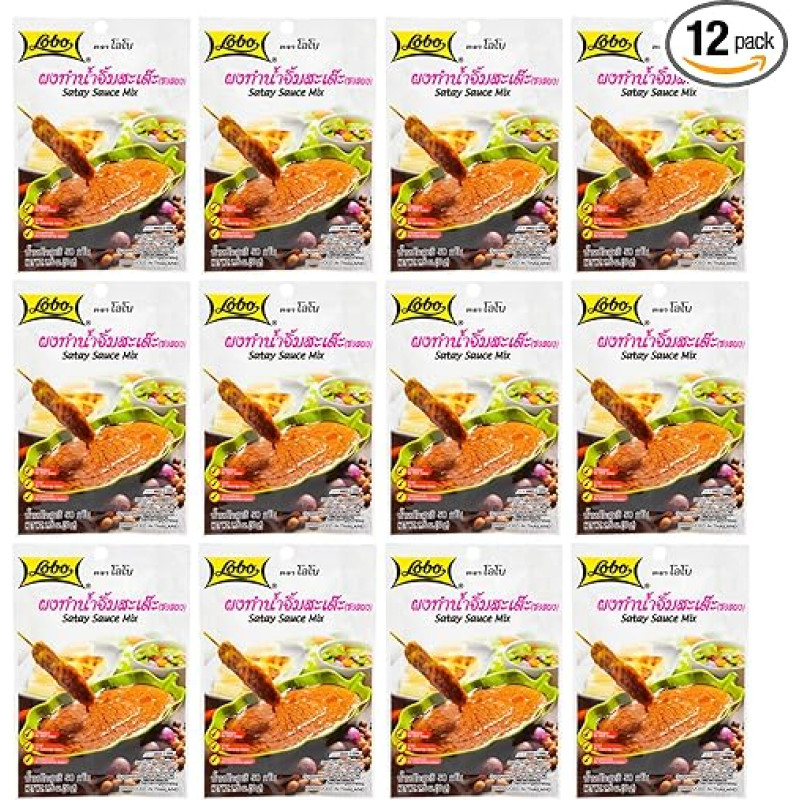 Satay padažo mišinys (12 x 50 g)