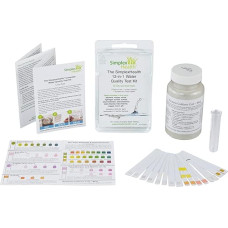 SimplexHealth Complete Home Water Quality Test Kit (Bacteria, Nitrate, Nitrite, Hydrogen Sulfide, Total Hardness, Total Alkalinity, Total Chlorine, Free Chlorine, Chloride, Copper, Sulfate, Iron, pH)