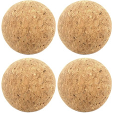 Jiqoe 4PCS Cork Für Tischfußball Foosball Ersatz Kork Foosball Set Holz Cork 36mm Foosball Tisch Fußball