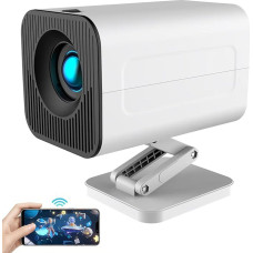 Mini projektorius mobiliajam telefonui, QIAOLET projektorius mažas 130 ANSI liumenų 720P, nešiojamasis mini projektorius 