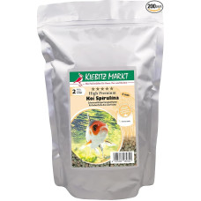 Kiebitz Markt High Premium Koi Spirulina 5 mm Teichfischfutter (2 L)