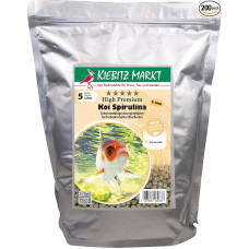 Kiebitz Markt High Premium Koi Spirulina 5 mm Teichfischfutter (5 L)