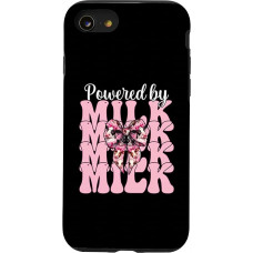 Anketos su pienu Pieno ūkininkas Karvė Pienininkystė Mergina Mama Dairy Farming Girl Hülle für iPhone SE (2020) / 7/8