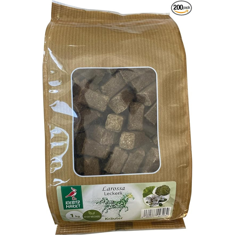 Kiebitz Markt Larossa Leckerli Kräuter 1 kg Pferdefutter