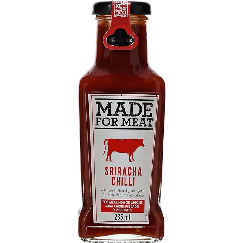 Kühne Made for Meat Sriracha HotChili, 235 ml