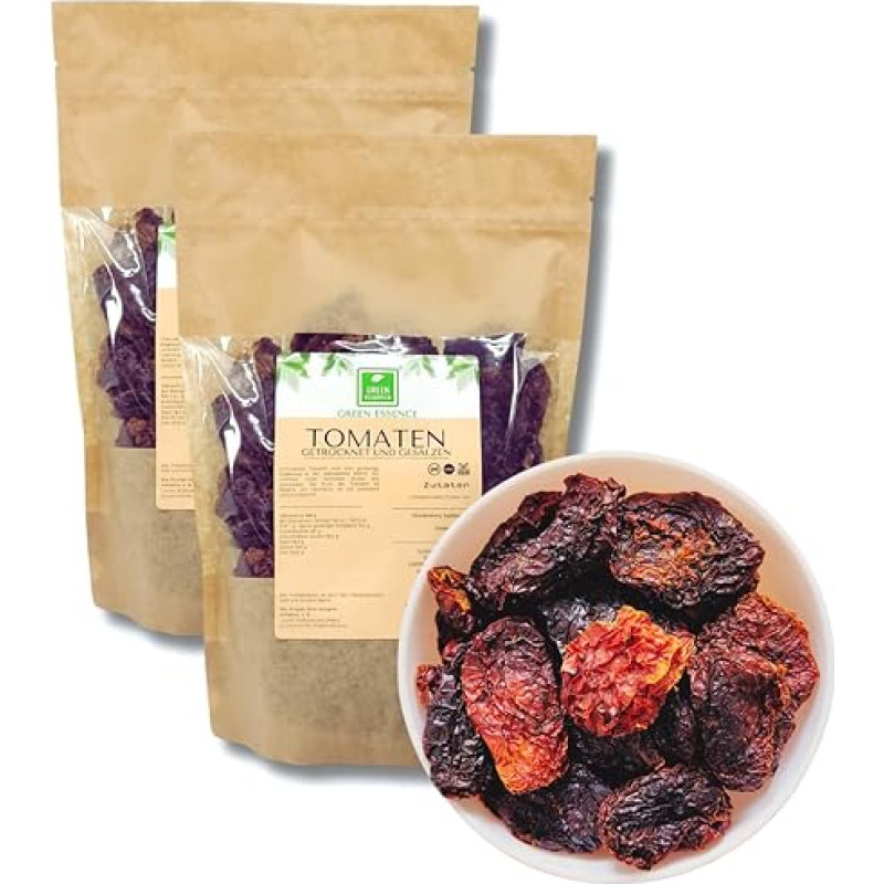 Džiovinti pomidorai su druska 1 kg (2 x 500 g) iš 