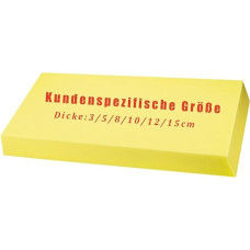 Didelio tankio kietoji kempinė, putplasčio paminkštinimas, poliuretano putos, skirtos 