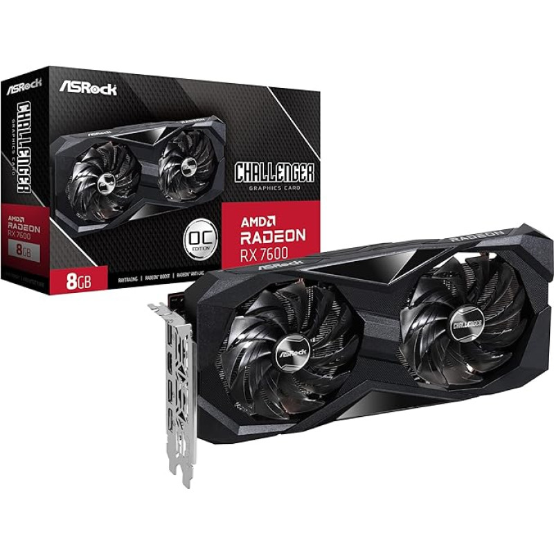 ASRock RX 7600 CL 8GO OC Mažmeninė prekyba