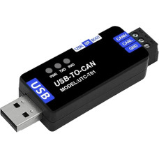 Hermosiey USB-Zu-CAN-Modul CAN-Analysator USB-Zu-CAN-Adapter USB-CAN-Bus-Analysator Tragbares Debugging-Assistent-Modul
