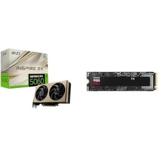 MSI GeForce RTX 5060 8G Inspire 2X OC + Samsung Gen5 SSD 9100Pro 1TB