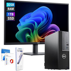 Sukomplektuotas kompiuteris profesionaliam biurui i9 9900 iki 5 GHz - 27 colių FHD monitorius 32 GB RAM 1 Tera SSD - Usb-c - Win 11 Pro Office 2021 Pro Garantija 36 mėn.